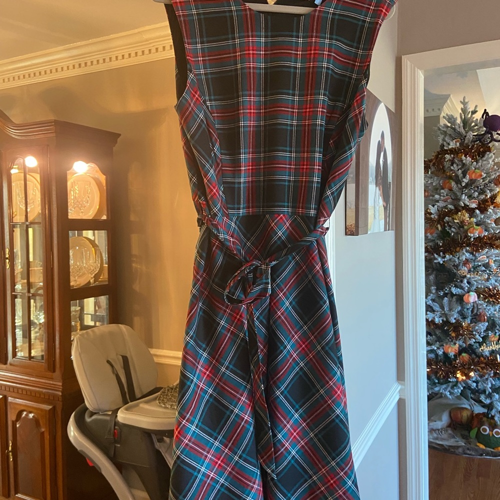 Draper James Georgia Check circle dress